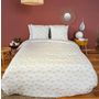 Voir la diapositive 1 : Home collection Parure de couette 3pcs 240x220cm microfibre helis