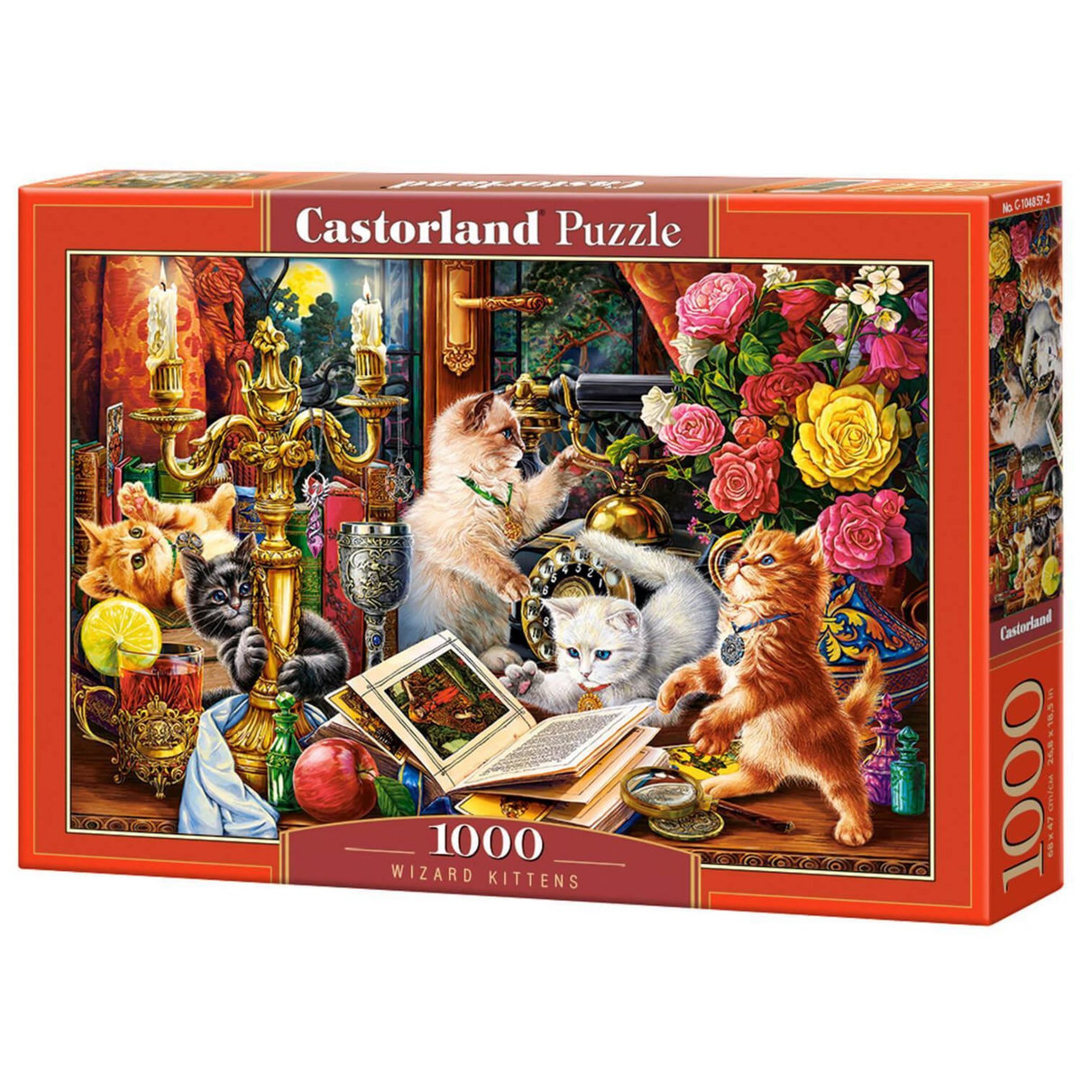 Castorland Puzzle 1000 pièces : Chatons Sorciers