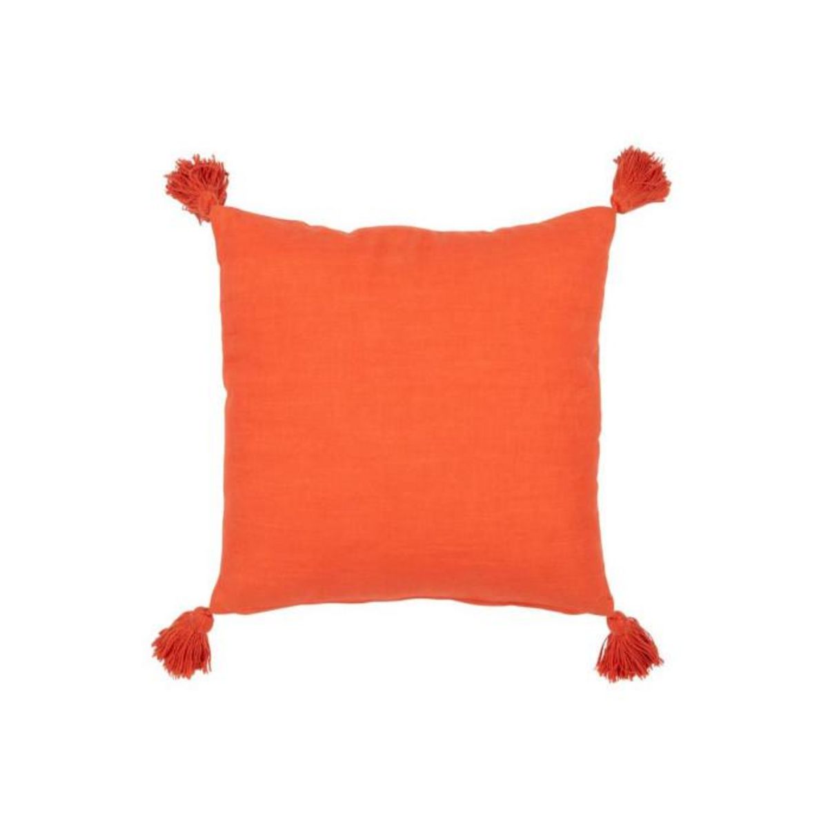 Paris Prix Coussin Design Fleurs  Mexican  45x45cm Orange