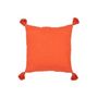 Voir la diapositive 2 : Paris Prix Coussin Design Fleurs  Mexican  45x45cm Orange