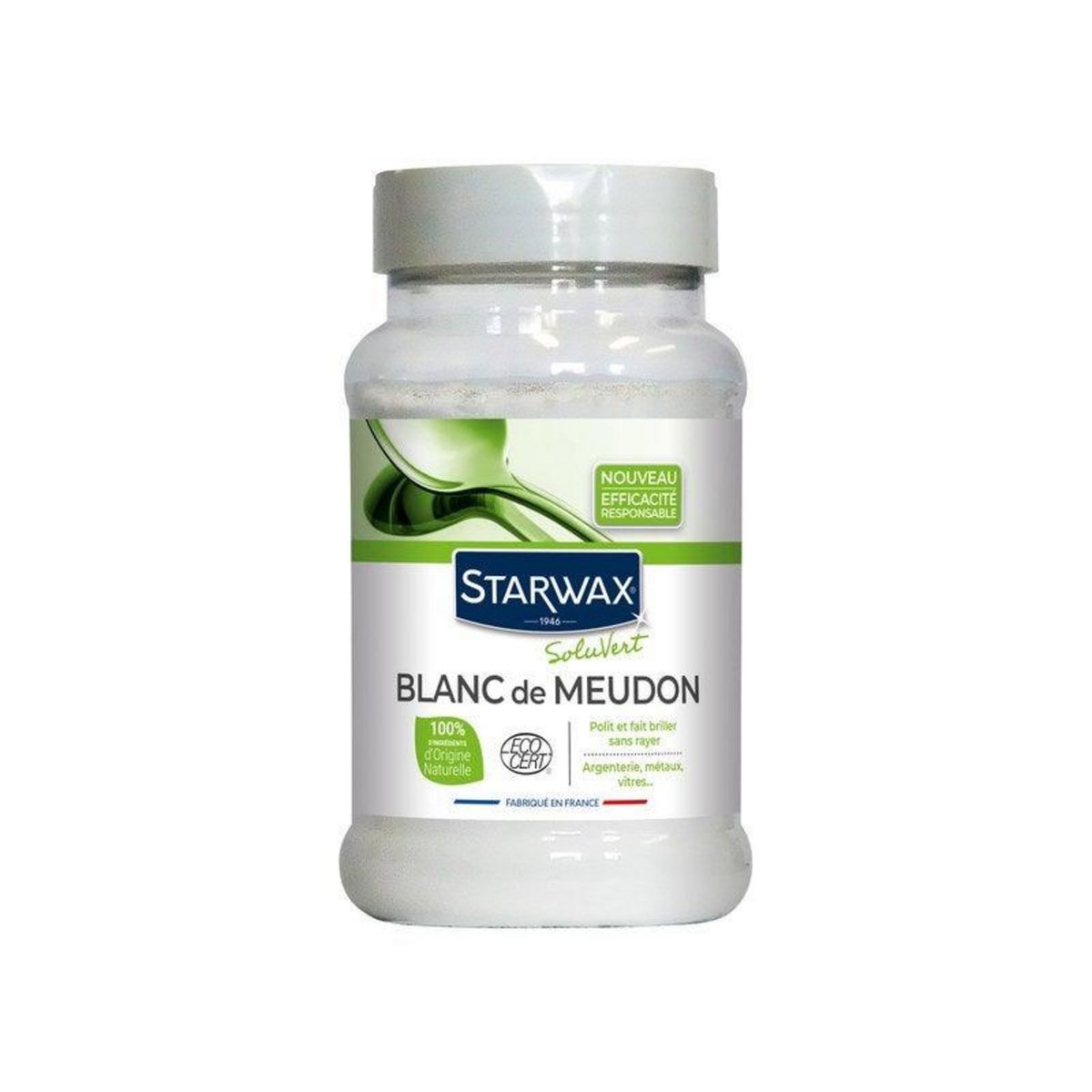 Starwax Blanc de meudon soluvert starwax 480gr