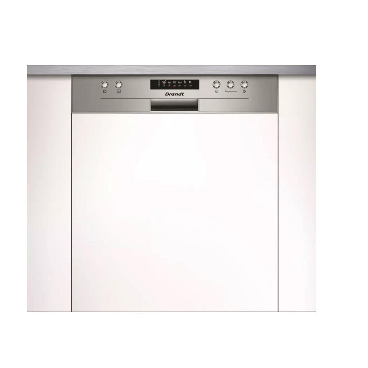 BRANDT Lave-vaisselle 60cm 13 couverts 44db intégrable avec bandeau - LVE134X