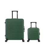 SWISS KOPPER SWISS KOPPER - LOT DE 2 - Valises grand format et cabine XXS AIGLE. Coloris disponibles : Rouge, Noir, Vert, Bleu, Gris, Beige