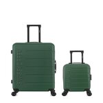 SWISS KOPPER SWISS KOPPER - LOT DE 2 - Valises grand format et cabine XXS AIGLE. Coloris disponibles : Vert, Rouge, Beige, Noir, Gris