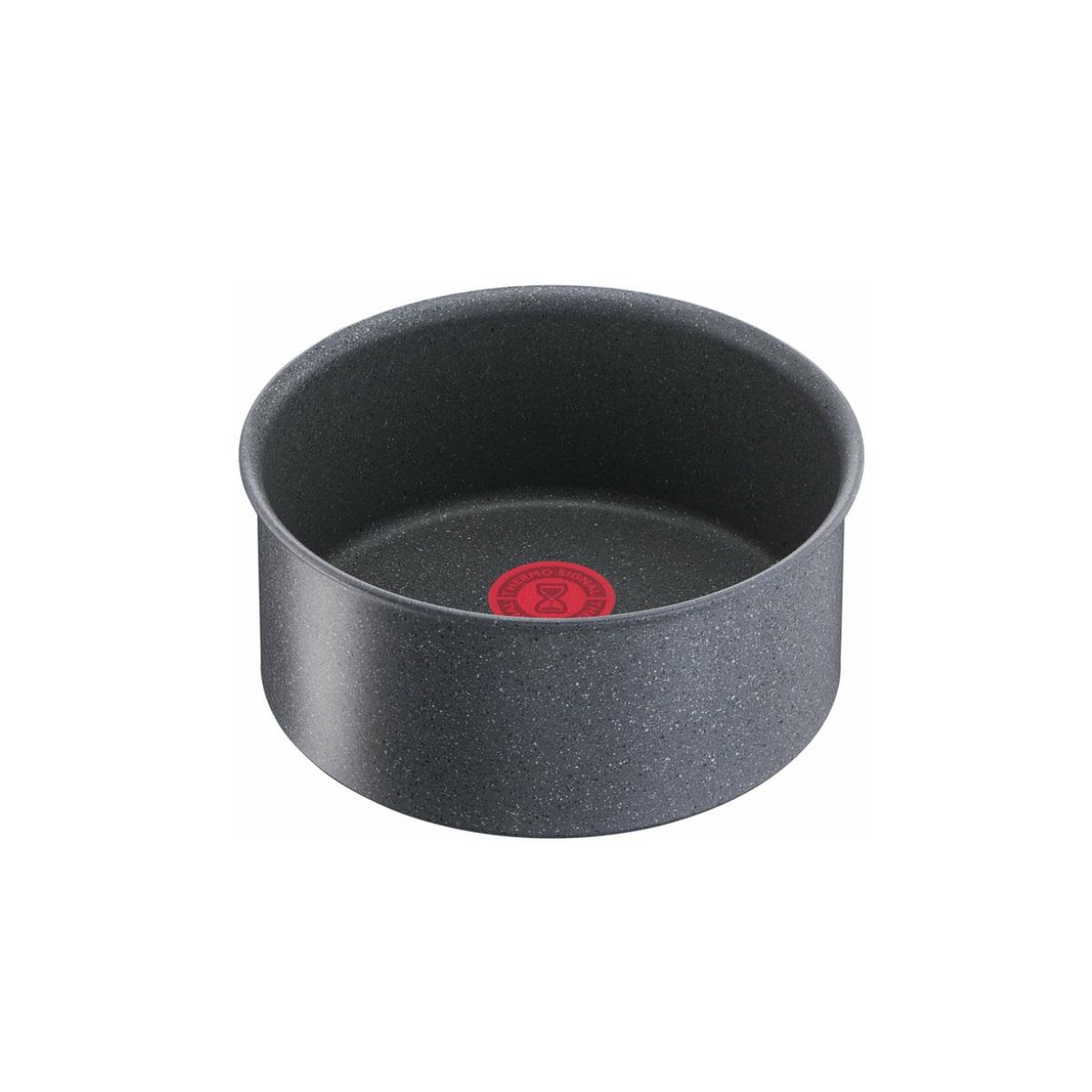 Voir la diapositive 2 : TEFAL Série de 3 casseroles aluminium 16/18/20cm + 1 poignée noir - L3969002