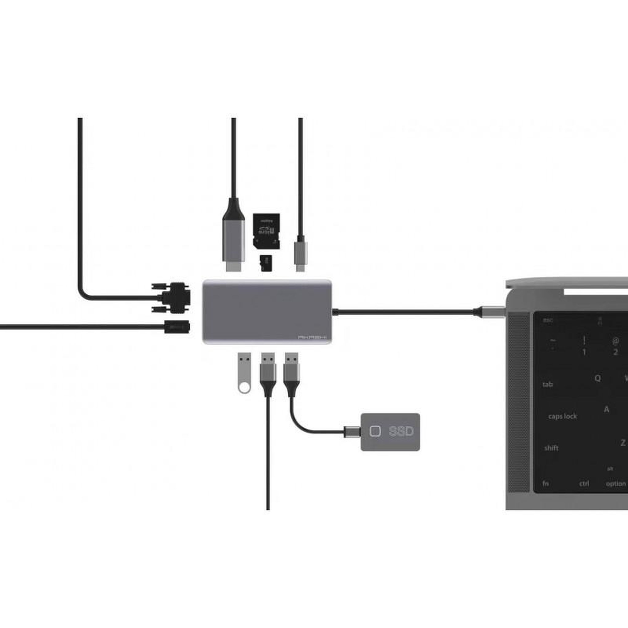 Voir la diapositive 2 : Akashi CONNECTIQUE DATA AKASHI ALTHUB9IN1TC