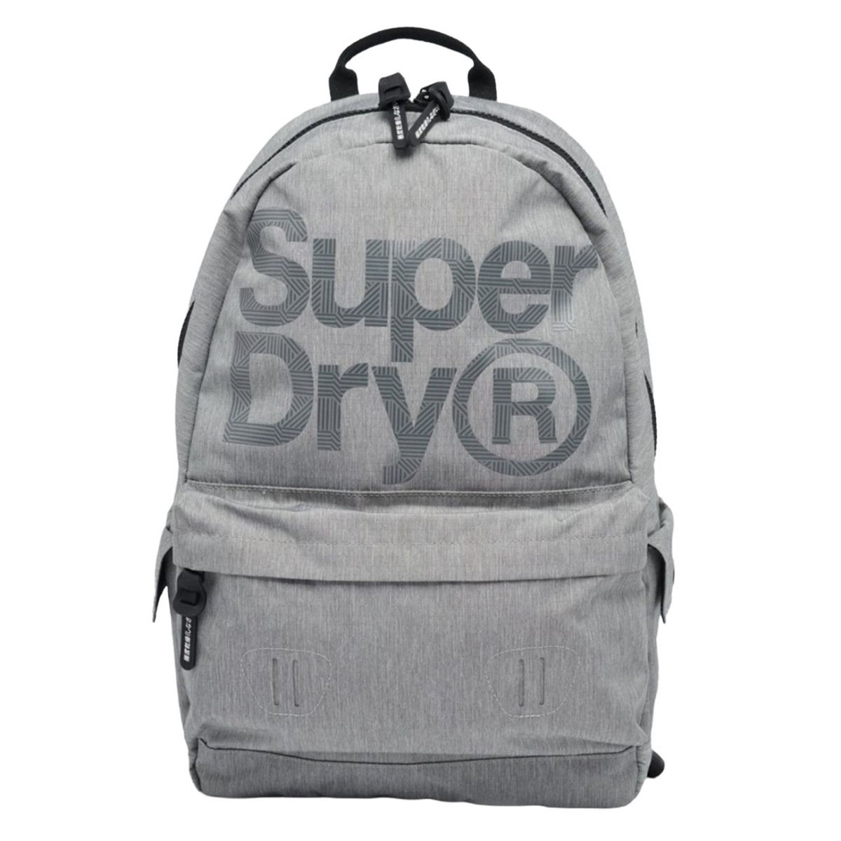 SUPERDRY Sac à dos 1 compartiment gris chiné clair - Montana
