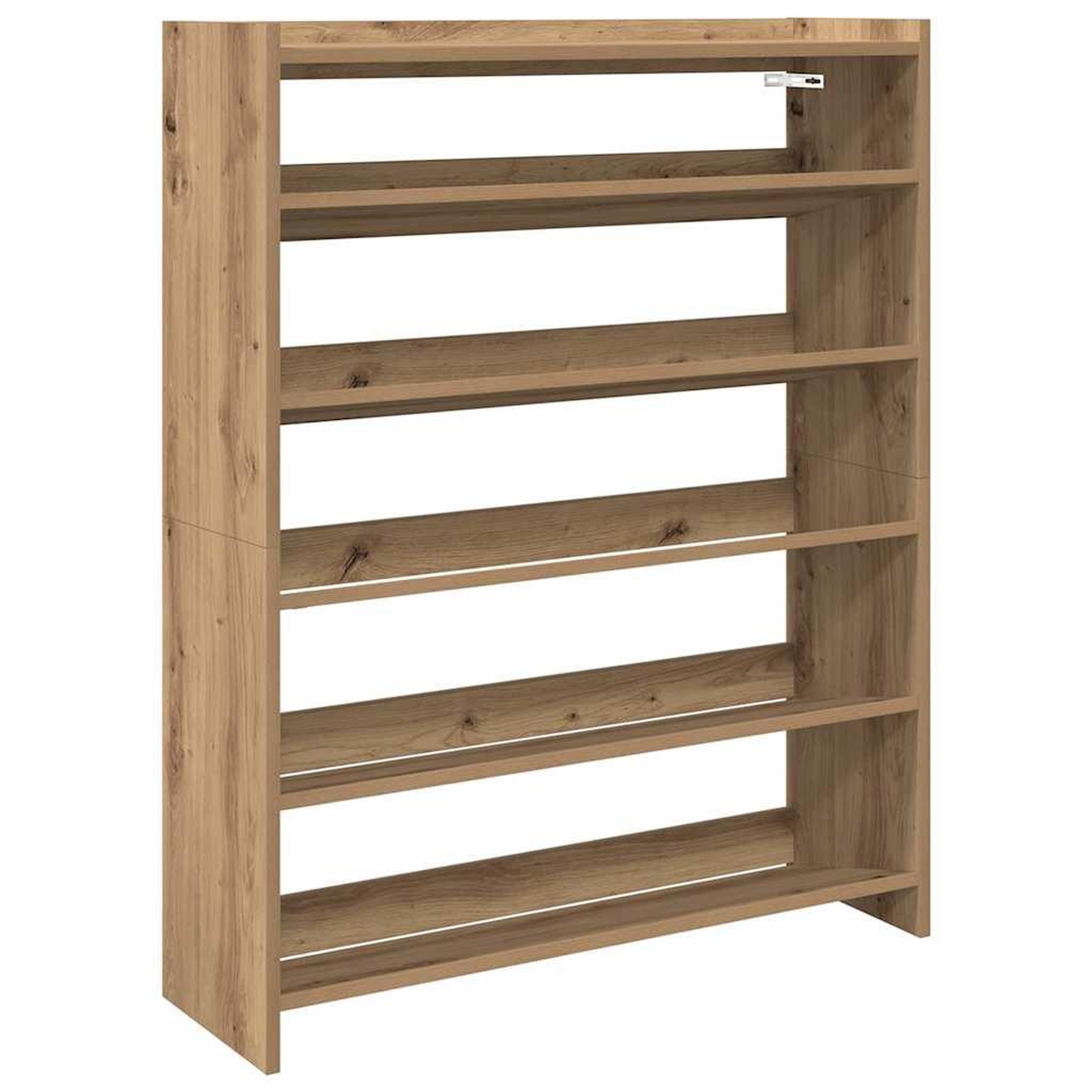 Voir la diapositive 2 : VIDAXL Etagere a chaussures chene artisanal bois d'ingenierie