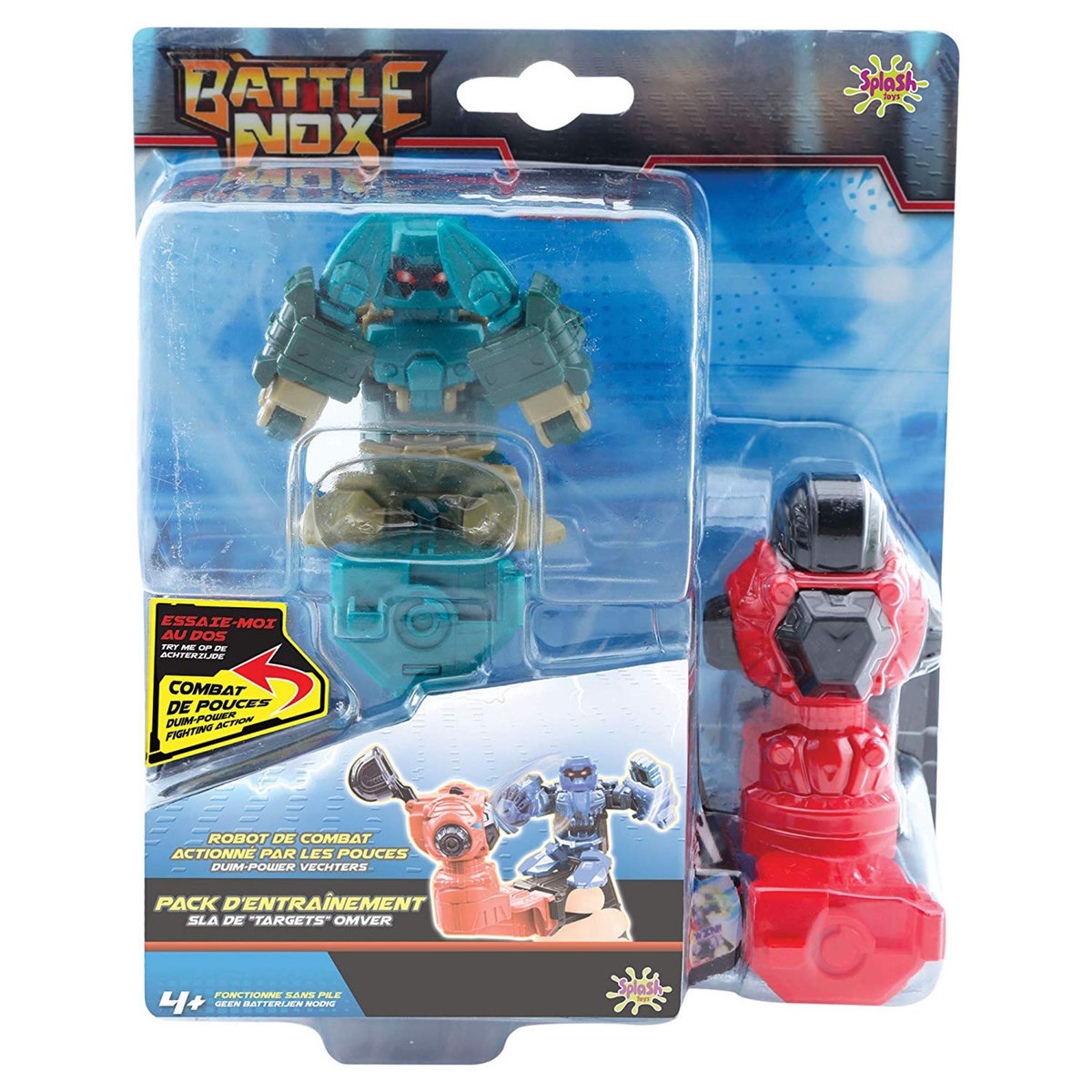 SPLASH TOYS Battle nox single + Pack d'entraînement