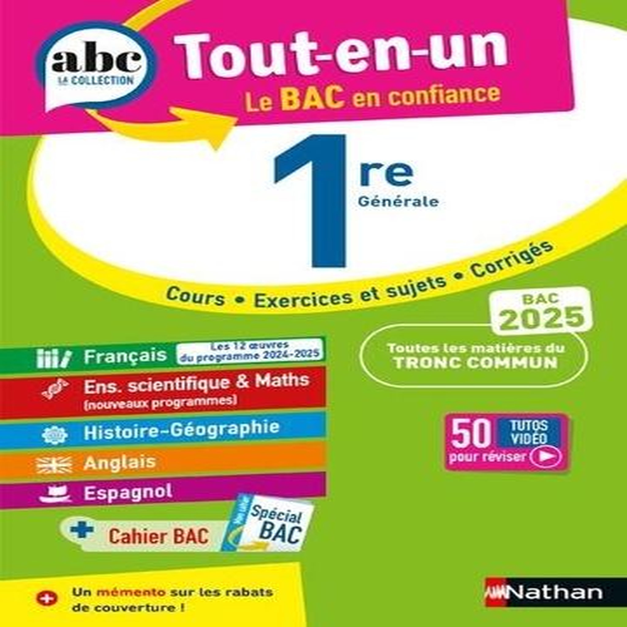 TOUT-EN-UN 1RE GENERALE. EDITION 2025, Prest Dominique
