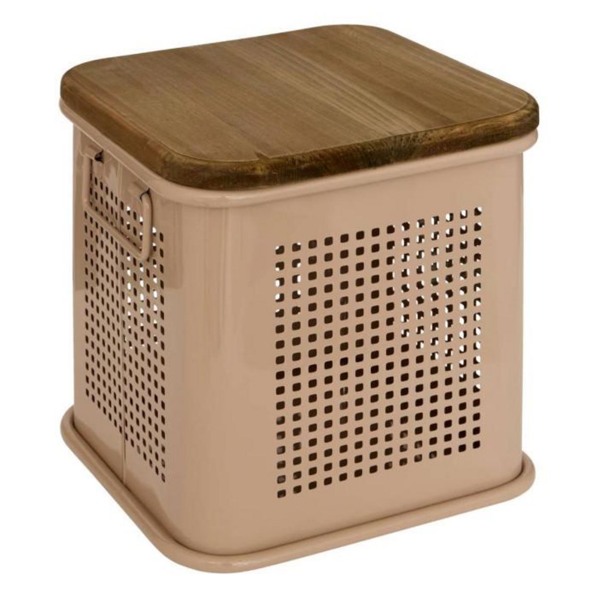 ATMOSPHERA Lot de 3 Coffres de Rangement  Azae  46cm Beige