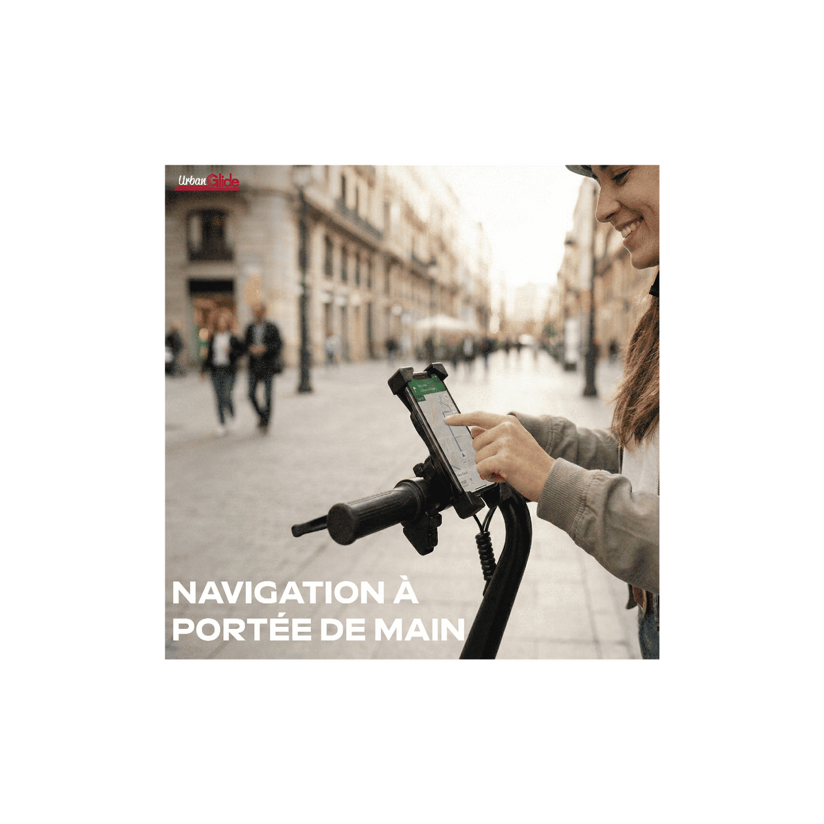 URBANGLIDE Draisienne Électrique Adulte E-bike 160 – Moteur 1100W - Autonomie Jusqu'a 25 km - Pneu 16  Gonflable - Batterie 42V/6Ah - Poids 18Kg