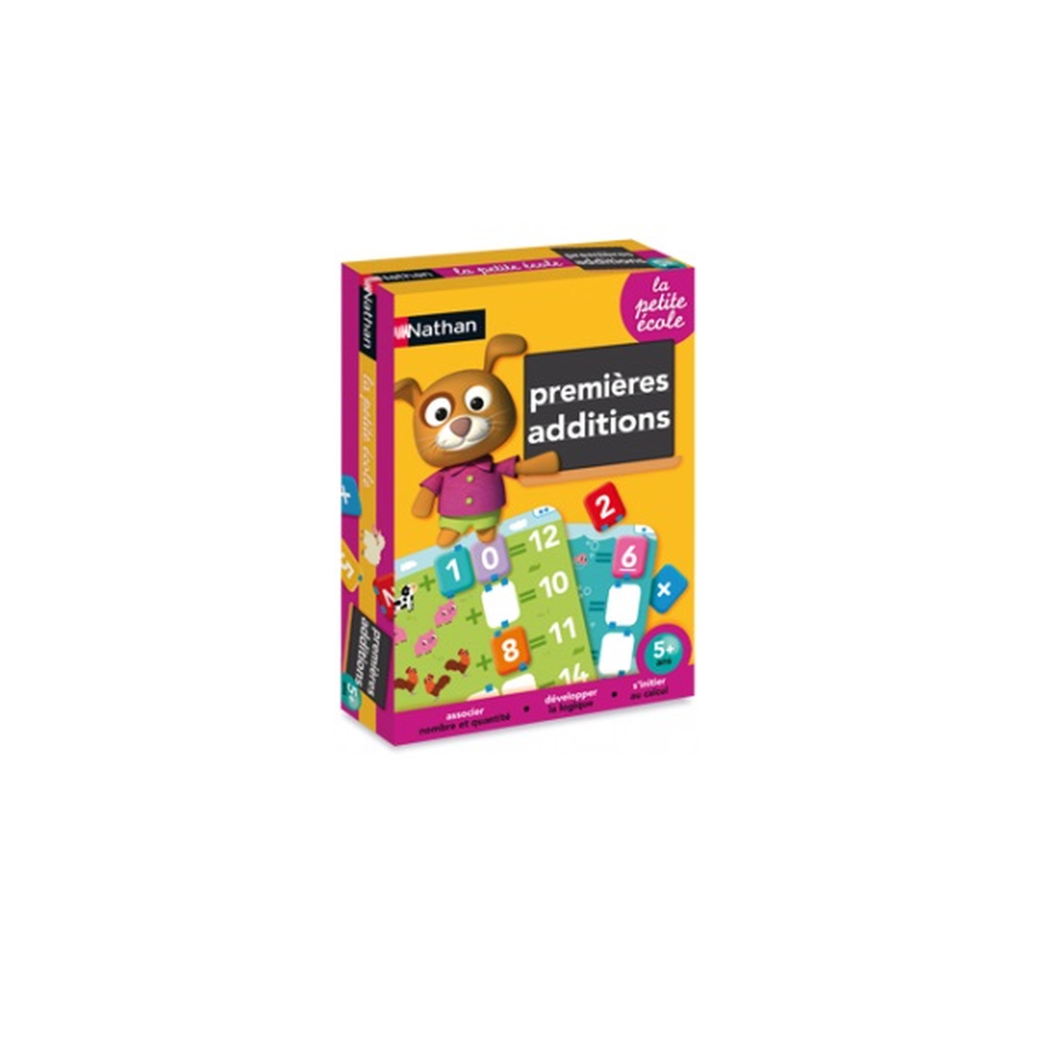 Voir la diapositive 4 : DISET Premières additions Jeu éducatif