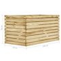 Voir la diapositive 5 : VIDAXL Lit sureleve 100x50x50 cm Bois de pin impregne