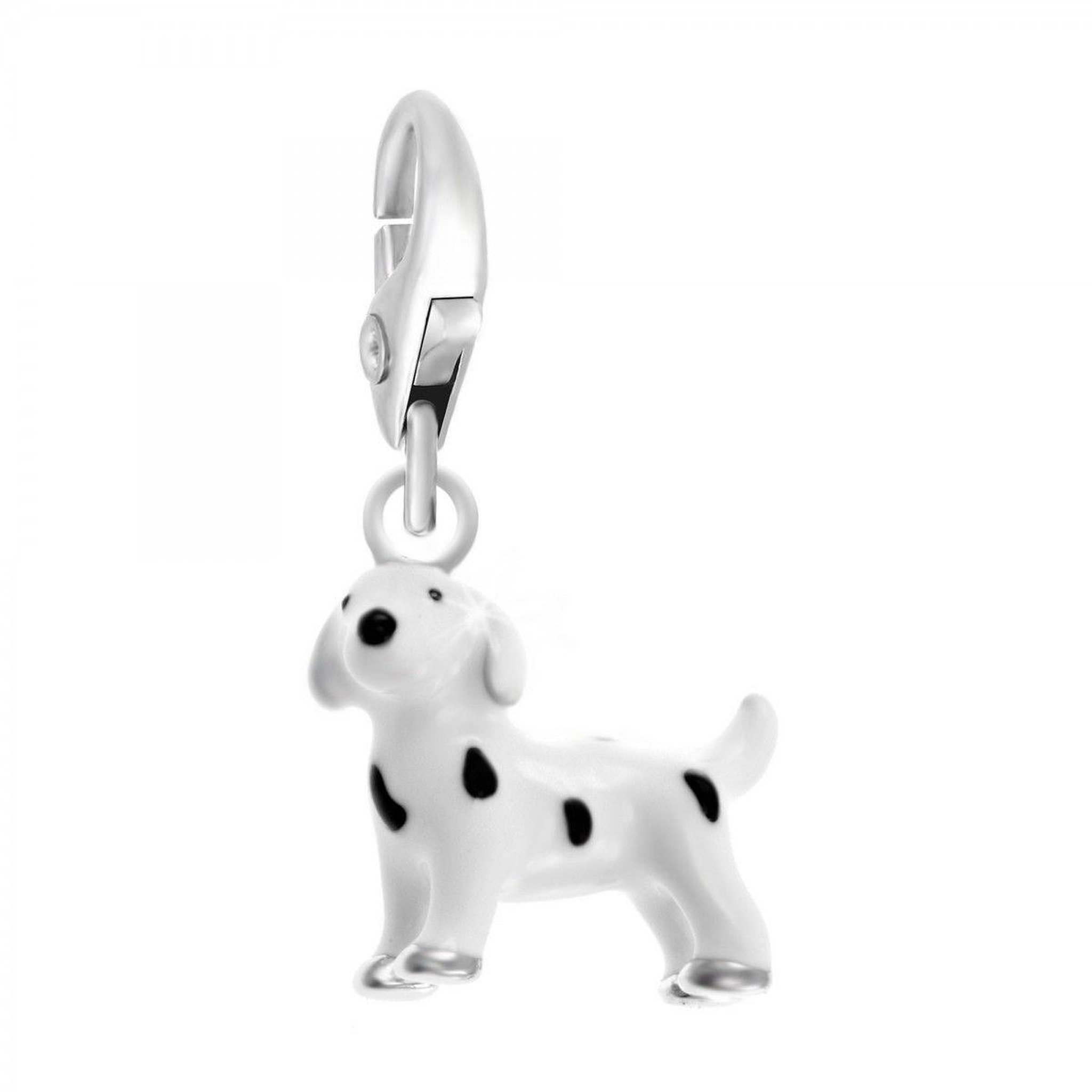 SC CRYSTAL Charm chien dalmatien jaune SC Crystal