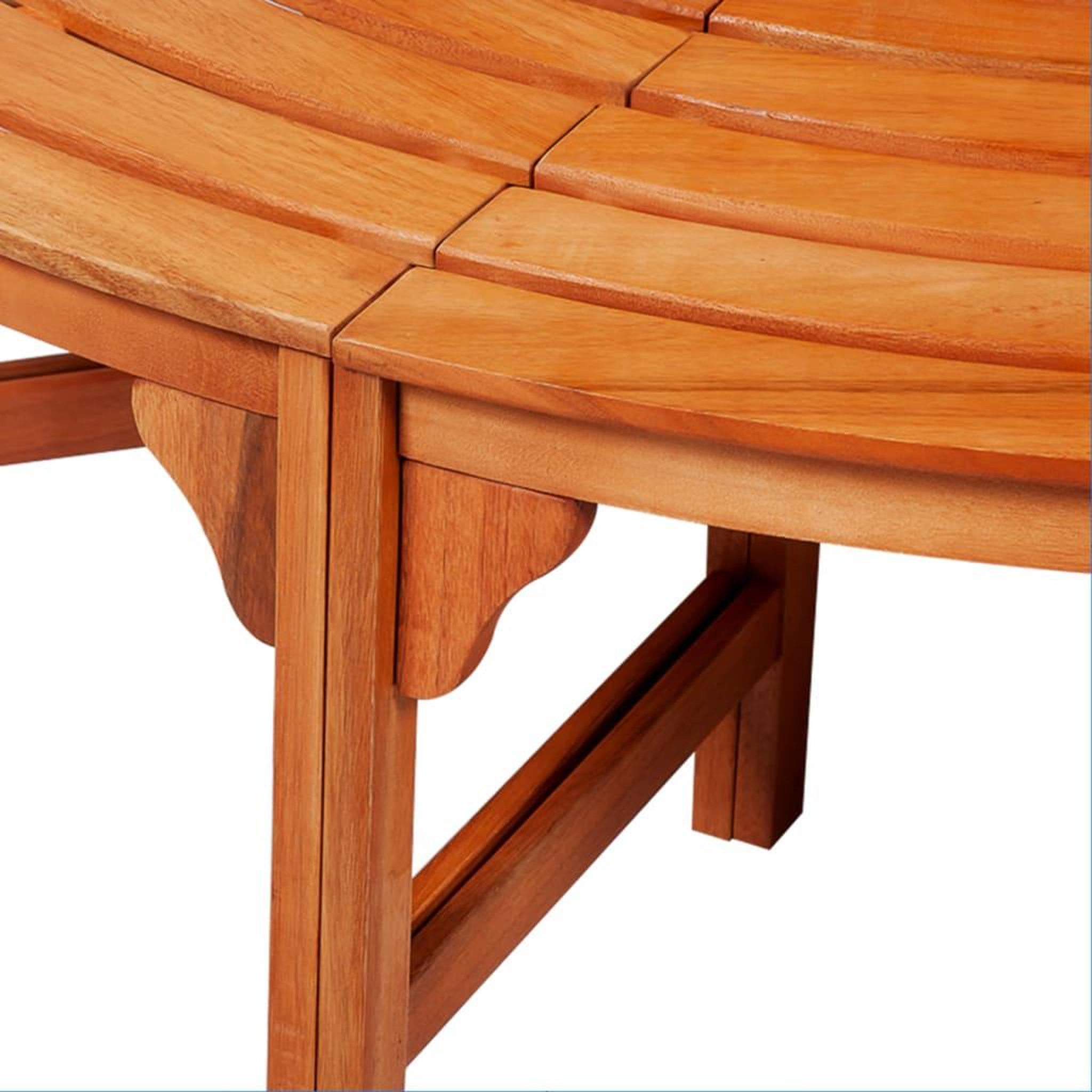 Voir la diapositive 3 : VIDAXL Banc d'arbre Ø 160 cm Bois