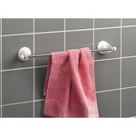 Paris Prix Porte Serviettes 1 Barre  Ventouse  47cm Argent