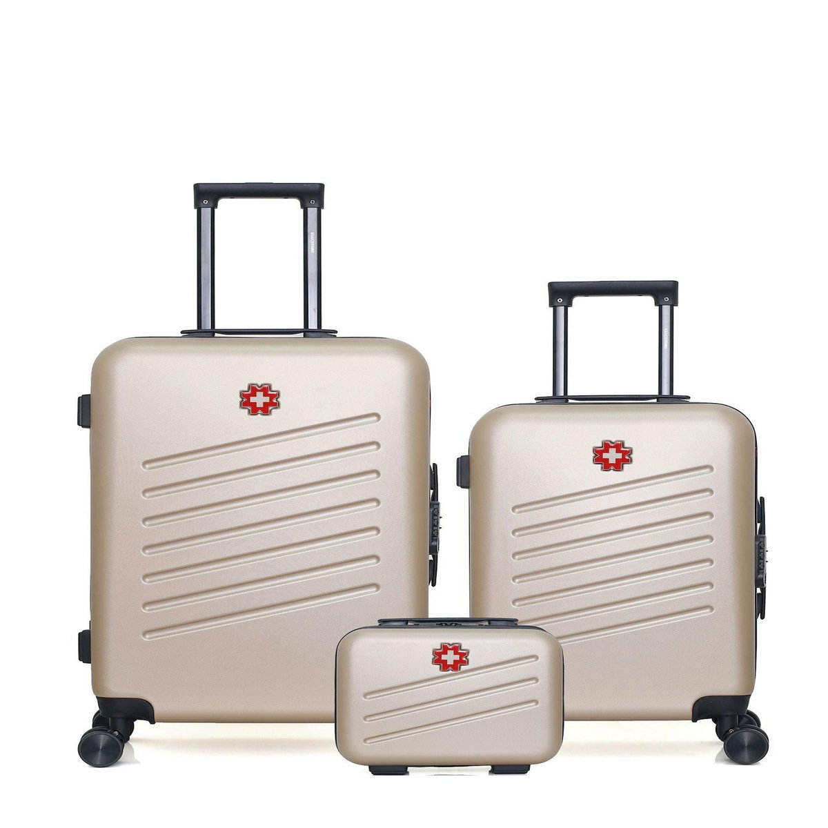SWISS KOPPER SWISS KOPPER - LOT DE 3 - Valises weekend, cabine et vanity ZURICH