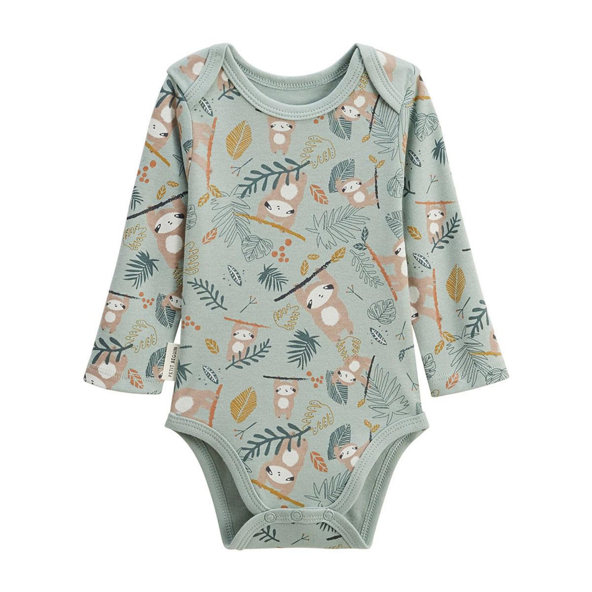 Petit Béguin Lot de 2 bodies bébé manches longues Cache-cache