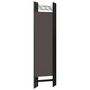Voir la diapositive 4 : VIDAXL Cloison de separation 5 panneaux Anthracite 200x180 cm