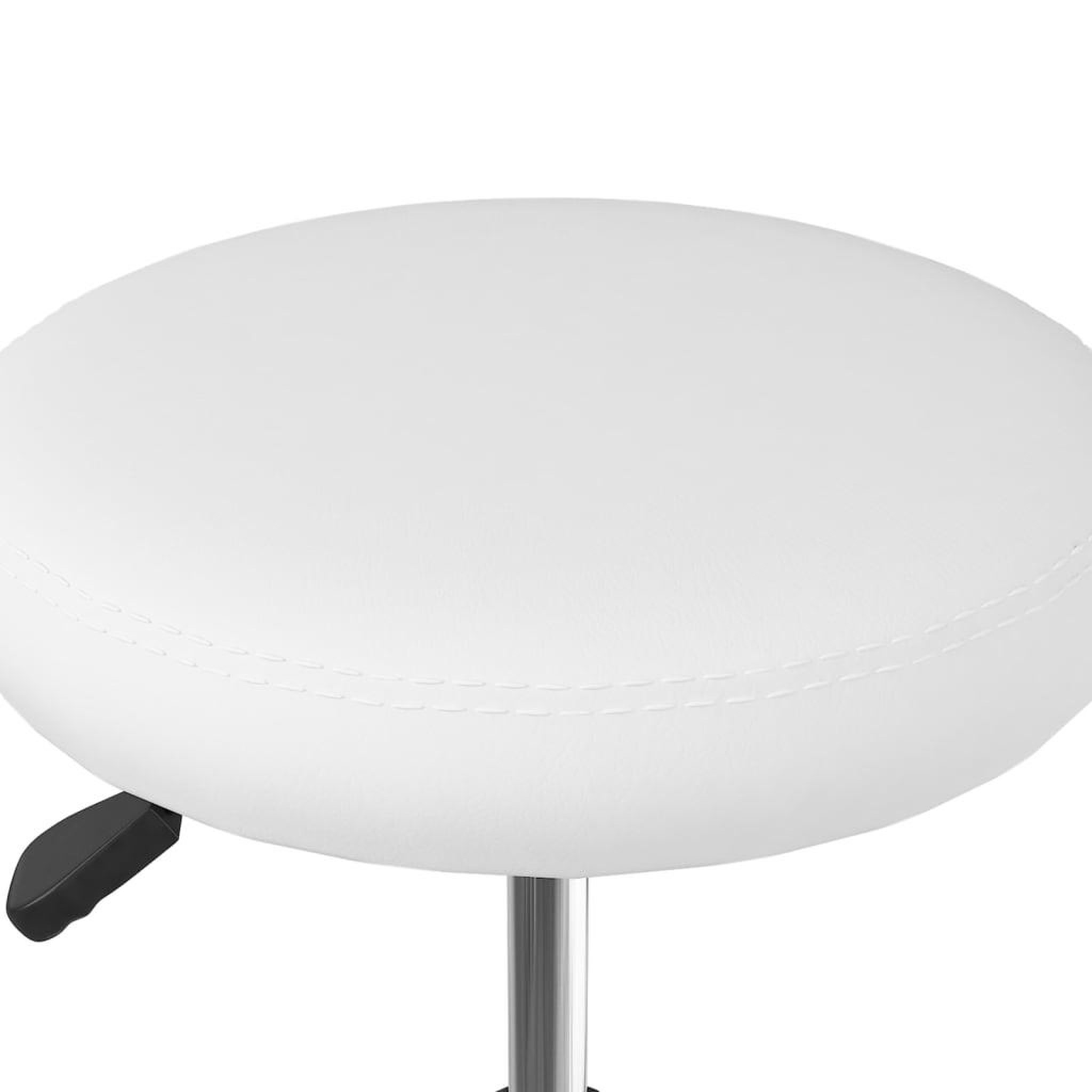 Voir la diapositive 5 : VIDAXL Chaises a manger lot de 4 blanc similicuir