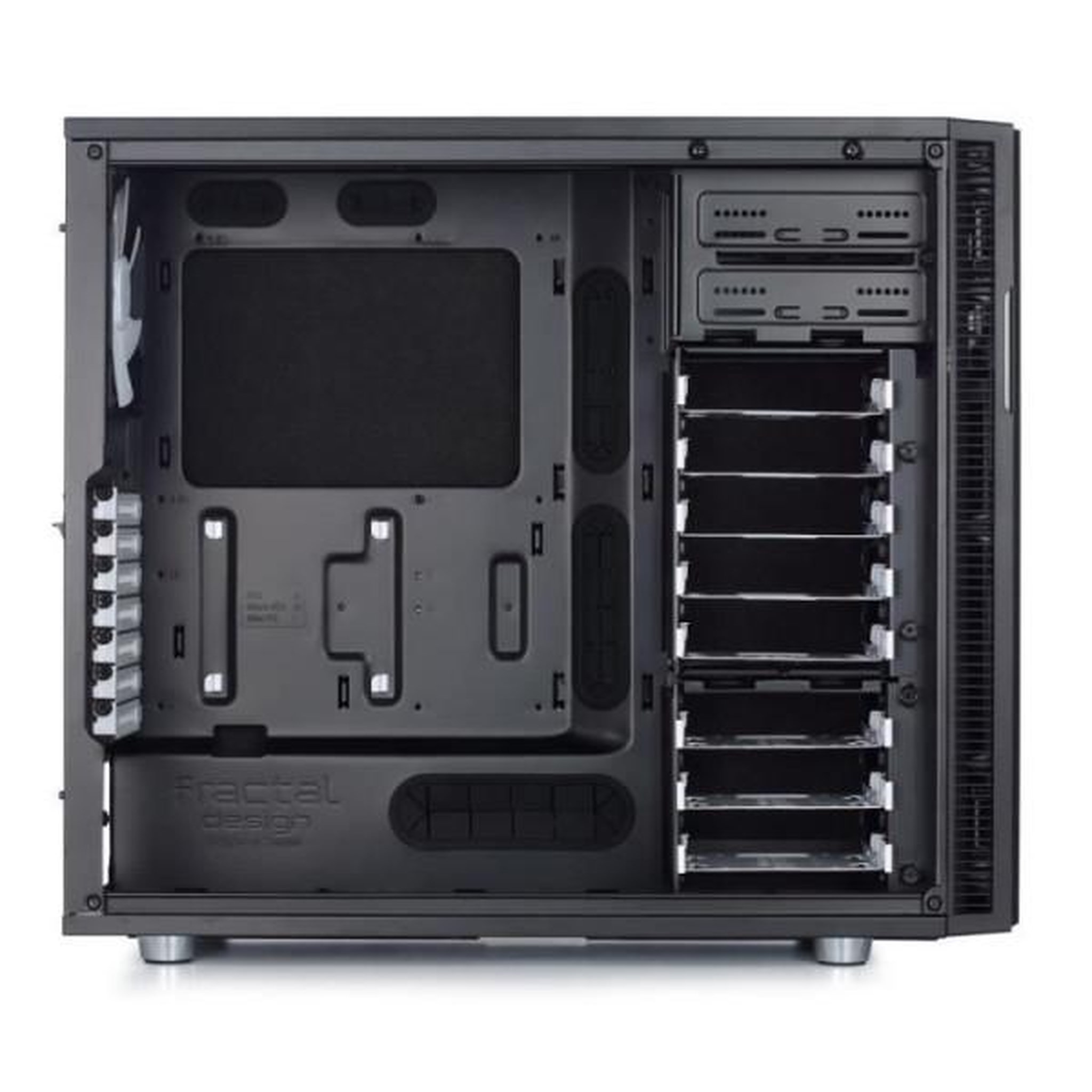 Voir la diapositive 4 : Fractal Design FRACTAL DESIGN BOITIER PC Define R5 - Moyen Tour - Noir - Format ATX (FD-CA-DEF-R5-BK)