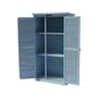 Voir la diapositive 3 : Habitat et Jardin Armoire de jardin  Space  - 87 x 46.5 x 160 cm - Bleu ciel