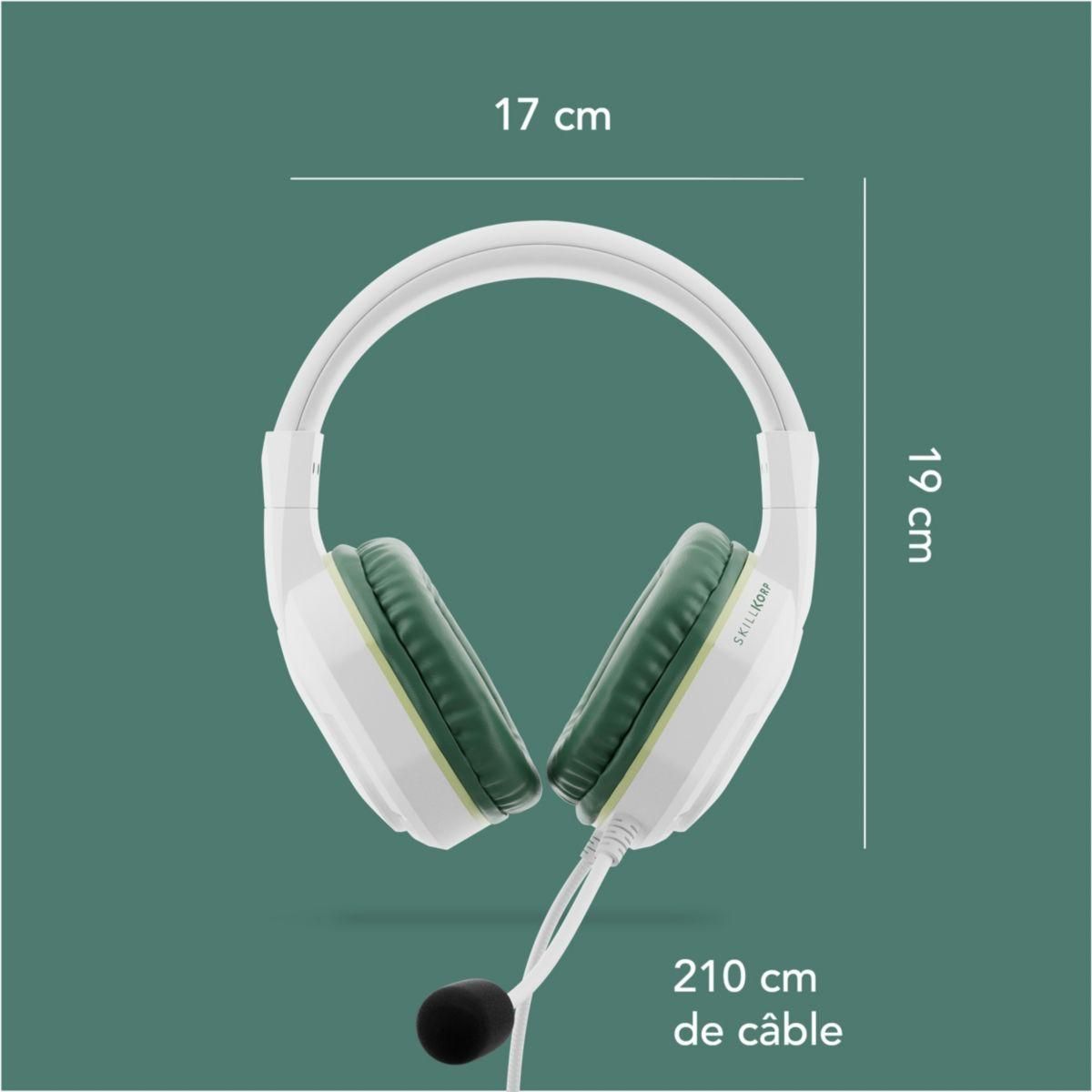 SKILLKORP Casque gamer H5 GREEN Access