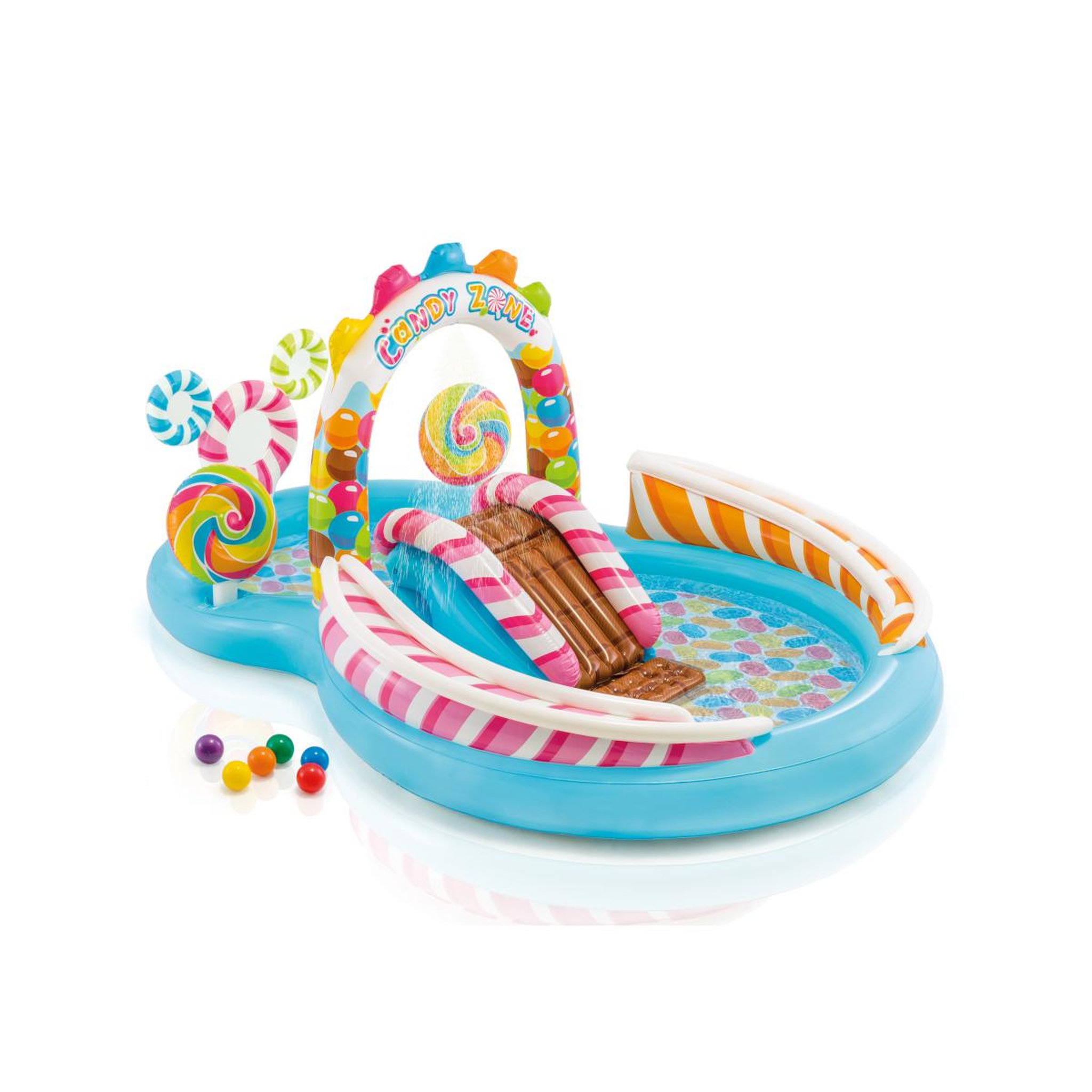 INTEX Aire de jeux gonflable royaume des bonbons - 57149np