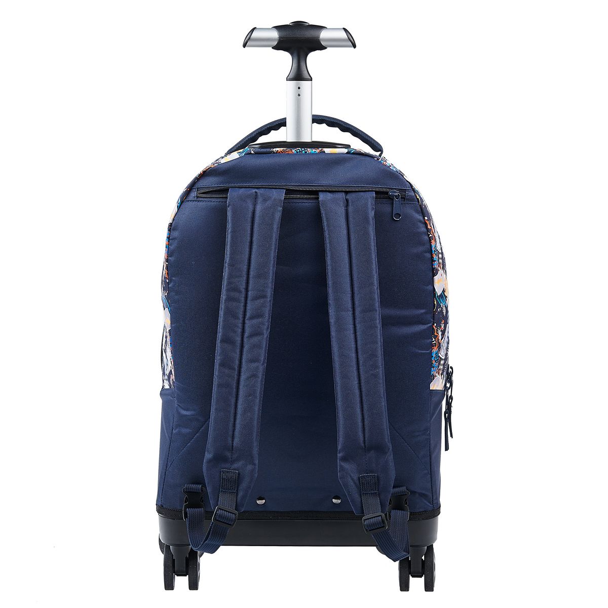 AUCHAN Sac à dos à roulettes polyester multicolore FOOTBALL STREET CODE