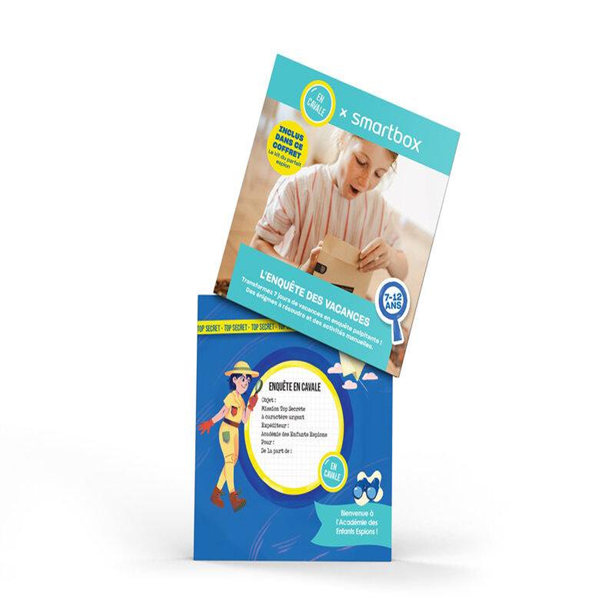 Voir la diapositive 2 : Smartbox 7 jours d'enquête pour les vacances - Coffret Cadeau Multi-thèmes