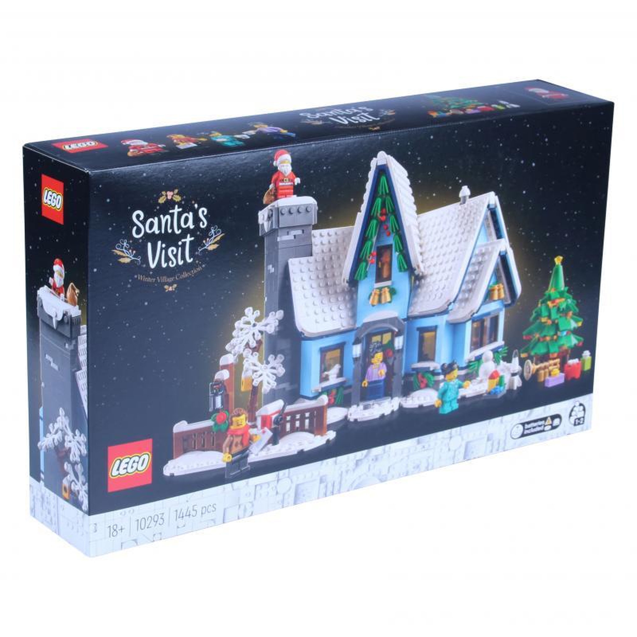 Voir la diapositive 2 : LEGO LEGO Creator Expert Besuch des Weihnachtsmanns (10293)