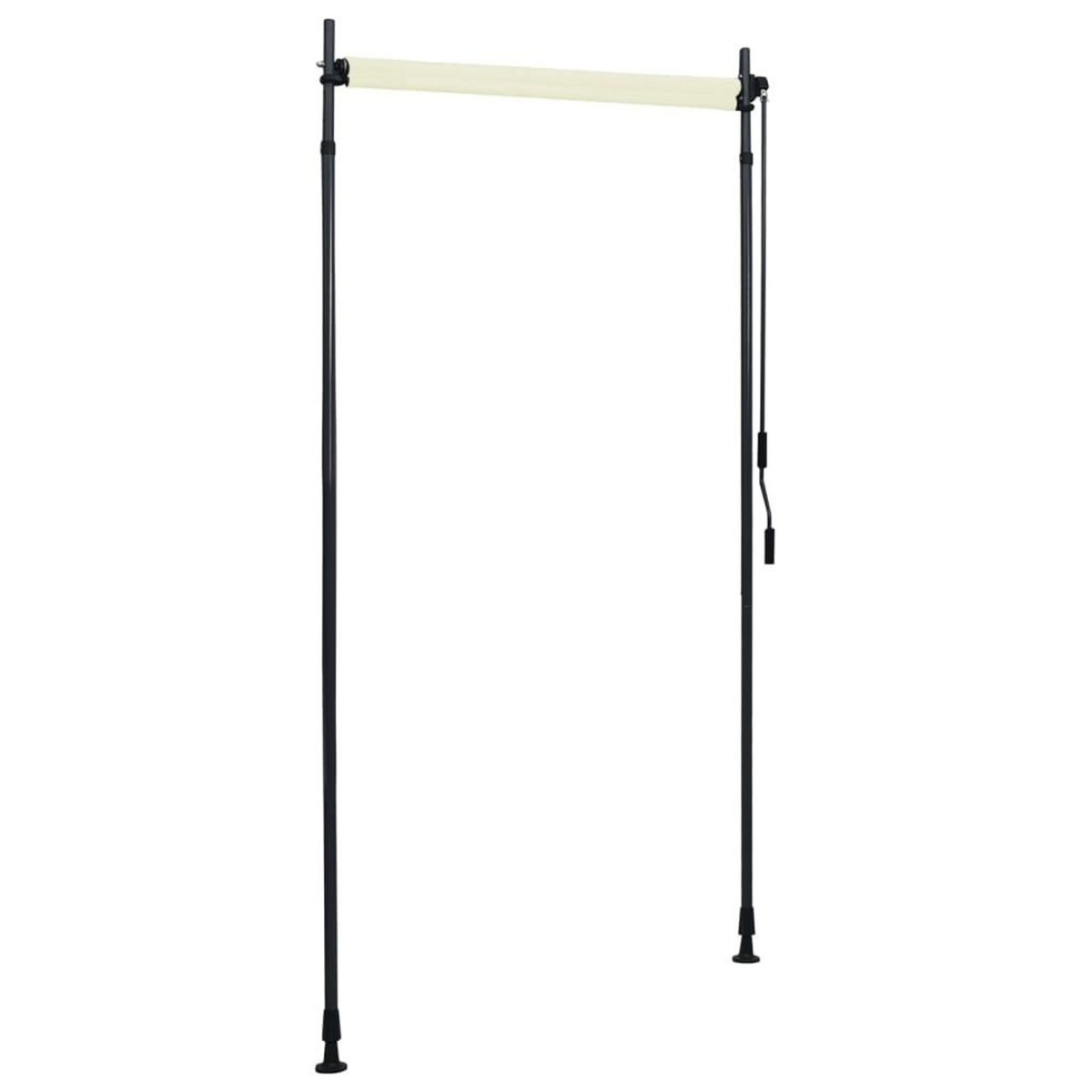 VIDAXL Store roulant d'exterieur 100 x 270 cm Creme