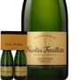 NICOLAS FEUILLATTE Champagne demi-sec 2x75cl