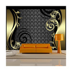 Paris Prix Papier Peint  Golden Curtain. Coloris disponibles : Multicolore