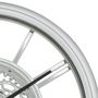 Voir la diapositive 2 : ATMOSPHERA Horloge Murale Mécanisme  Ricky  40cm Argent