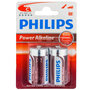 Voir la diapositive 2 : Philips Pile philips lr14  c  alcaline 2pcs