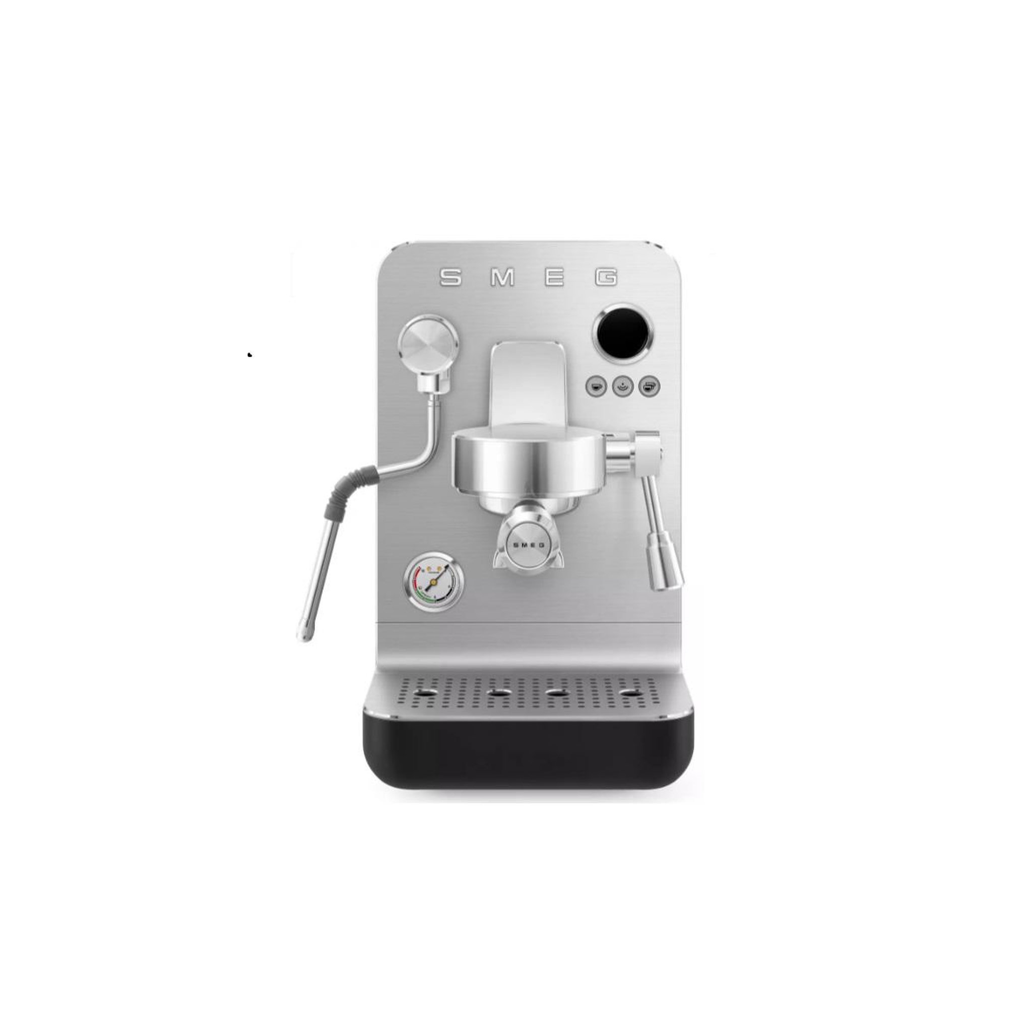 Voir la diapositive 2 : SMEG Machine à expresso 15bars noir - emc02blmeu-1
