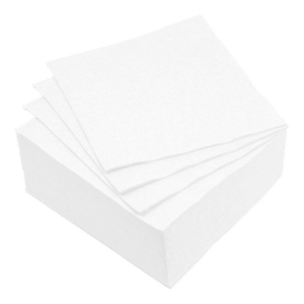 Paris Prix Lot de 40 Serviettes en Papier  Vitamine  38x38cm Blanc