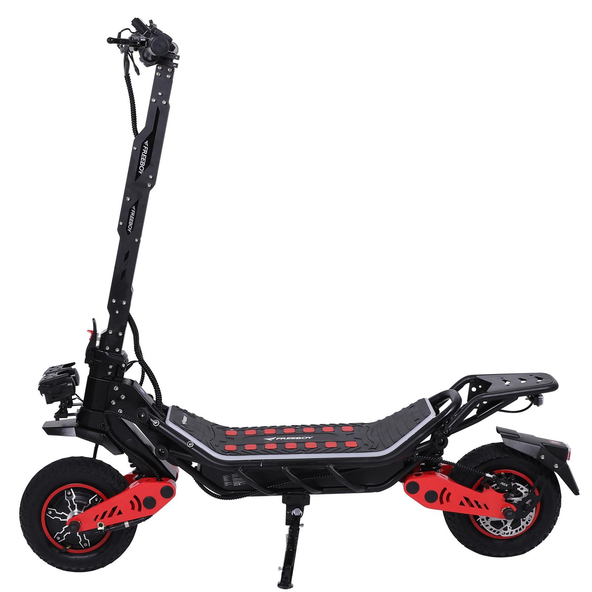 FREEBOY Trottinette électrique freeboy h10, batterie 60 v 23 ah, double moteur, 12 pouces