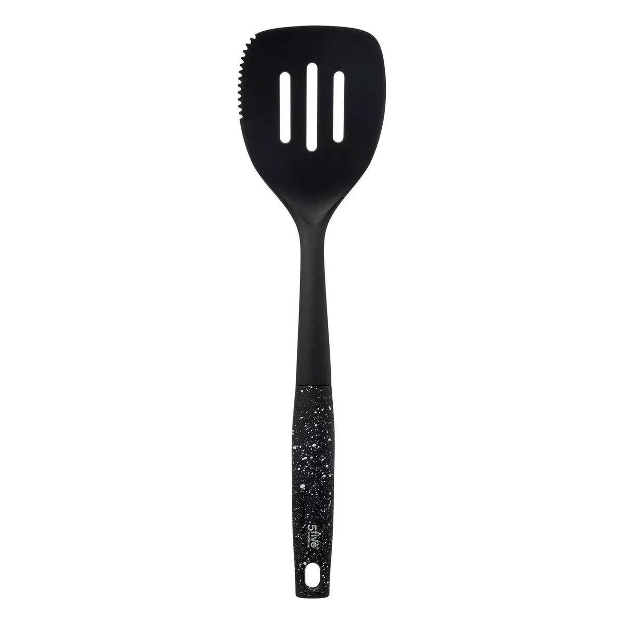 Voir la diapositive 3 : FIVE Lot de 3 ustensiles de cuisine  caractère  33cm noir