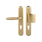 CENTRALE BRICO Elegance trou de cylindre ALPERTEC, laiton entraxe 195 mm