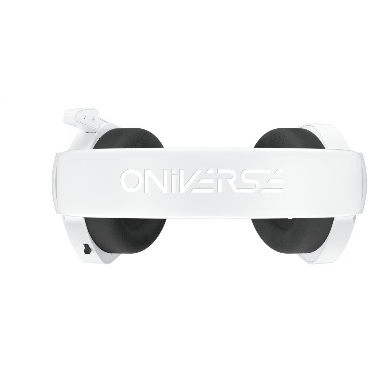 ONIVERSE Casque gamer Meteor Frost White