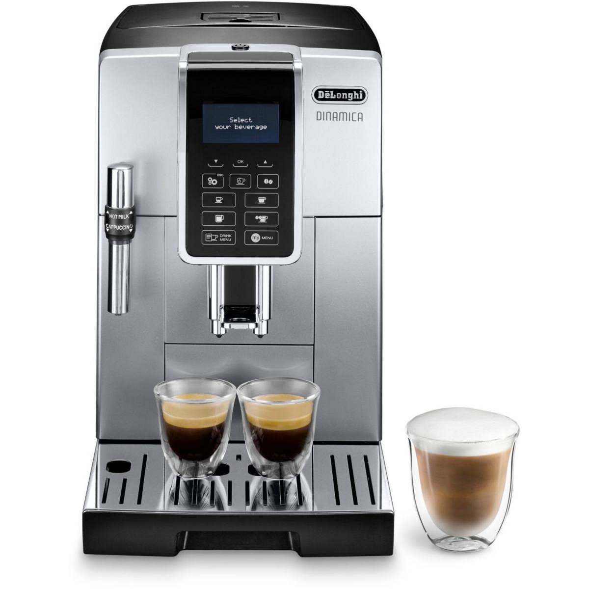 DELONGHI Expresso Broyeur Dinamica FEB3535.SB inox