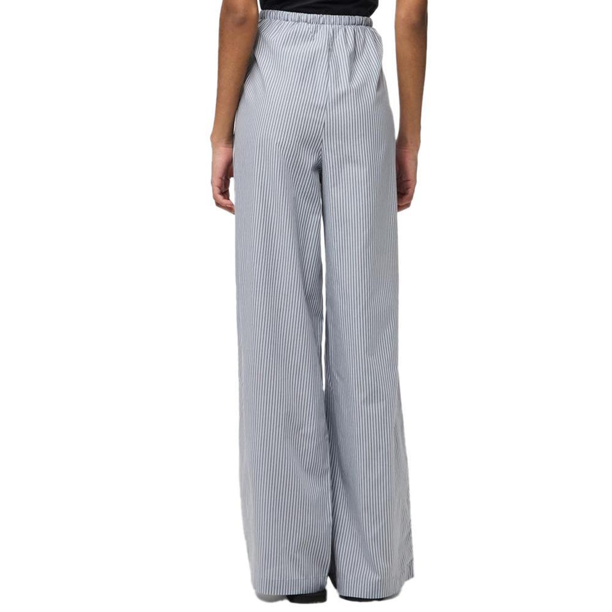 Voir la diapositive 2 : Pieces Pantalon fluide Bleu/Marron Femme Pieces Feline