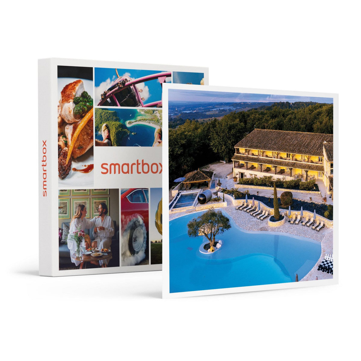Smartbox Détente près de Montauban : 2 jours en 3* avec modelage et accès à l'espace bien-être - Coffret Cadeau Séjour