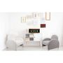 Voir la diapositive 5 : Paris Prix Fauteuil Club Bouclette  Jenna  85cm Gris