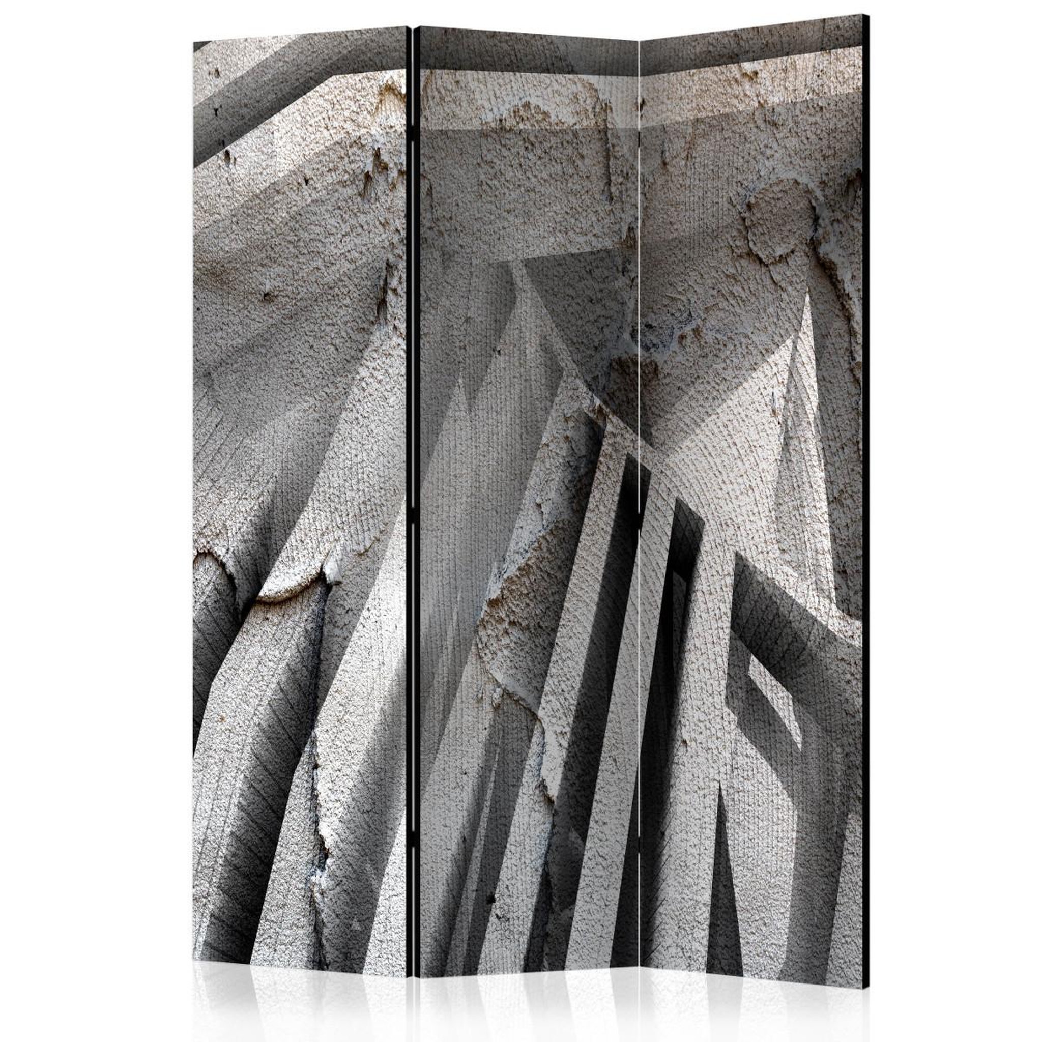 Paris Prix Paravent 3 volets  beton 3d  135x172cm