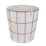 Voir la diapositive 1 : Paris Prix Panier de Rangement Rond  Filaire  40cm Noir