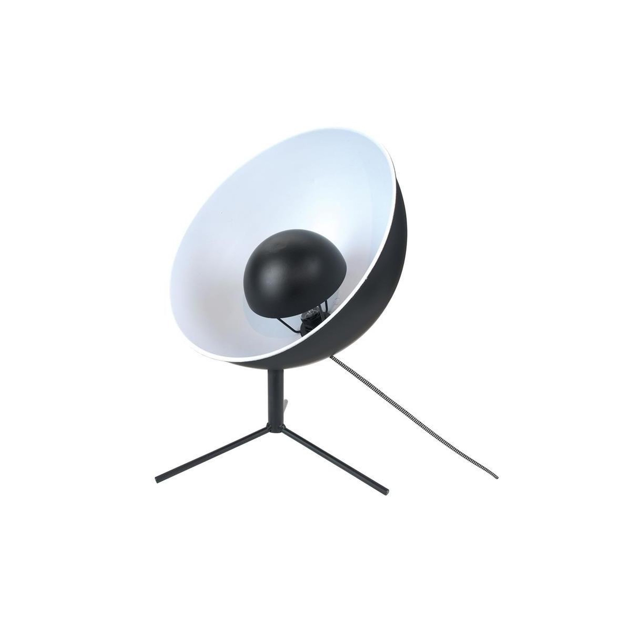 The Home Deco Factory Lampe à poser design  cinéma  45cm noir